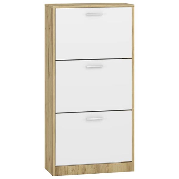 Dulap pentru încălțăminte Magnus Brisbane 120 x 60.2 x 27.1/ Stejar Craft Auriu/ Stejar Craft Auriu photo 1 Dulap pentru încălțăminte Magnus Brisbane 120 x 60.2 x 27.1/ Stejar Craft Auriu/ Stejar Craft Auriu photo 1