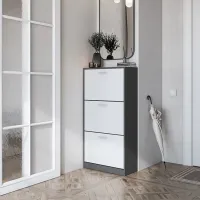 Dulap pentru încălțăminte Magnus Brisbane 120 x 60.2 x 27.1/ Graphite/ Graphite photo 4