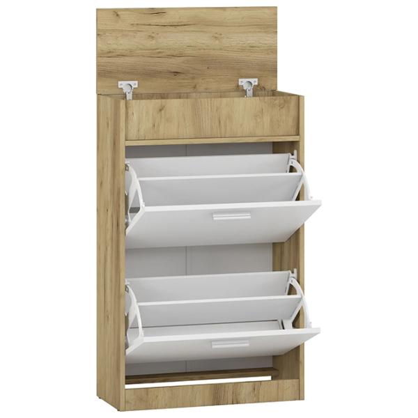 Dulap pentru încălțăminte Magnus Sydney 97 x 60.2 x 27.2/ Stejar Craft Auriu/ Stejar Craft Auriu photo 2 Dulap pentru încălțăminte Magnus Sydney 97 x 60.2 x 27.2/ Stejar Craft Auriu/ Stejar Craft Auriu photo 2