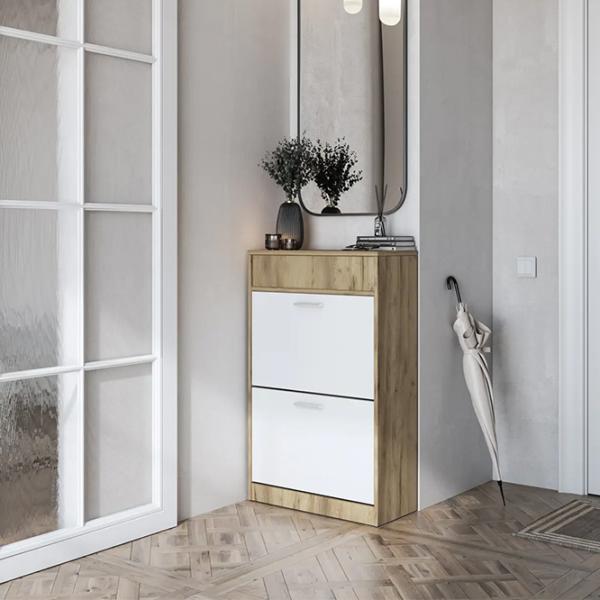 Dulap pentru încălțăminte Magnus Sydney 97 x 60.2 x 27.2/ Stejar Craft Auriu/ Stejar Craft Auriu photo 4 Dulap pentru încălțăminte Magnus Sydney 97 x 60.2 x 27.2/ Stejar Craft Auriu/ Stejar Craft Auriu photo 4