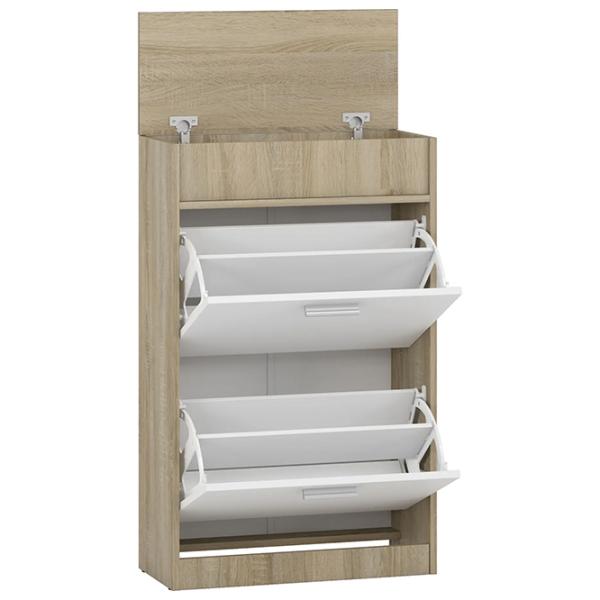 Dulap pentru încălțăminte Magnus Sydney 97 x 60.2 x 27.2/ Stejar Sonoma/ Stejar Sonoma photo 2