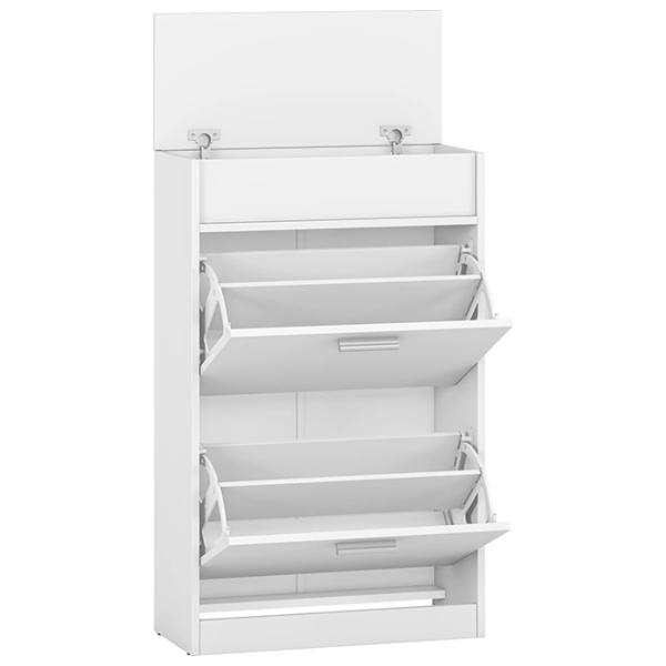 Обувной шкаф Magnus Sydney 97 x 60.2 x 27.2см/ White/ White photo 2