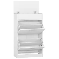 Обувной шкаф Magnus Sydney 97 x 60.2 x 27.2см/ White/ White photo 2