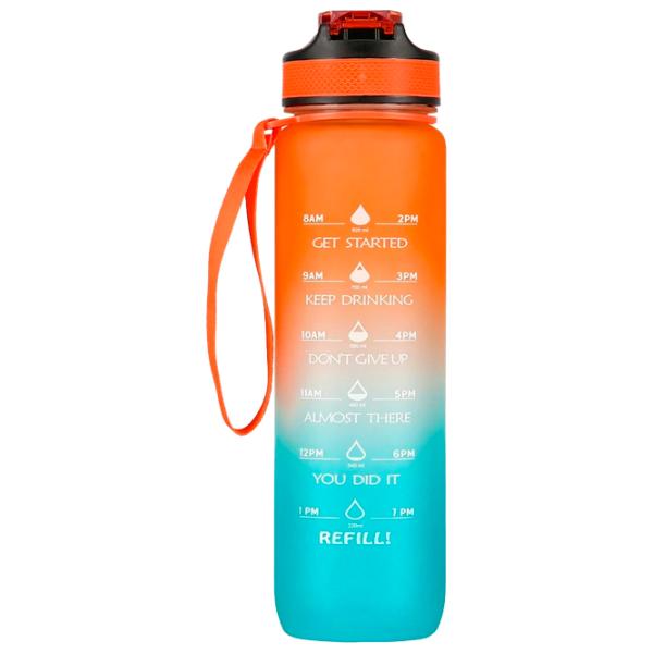Sticlă pentru apă Nils NCD68 Orange photo 2