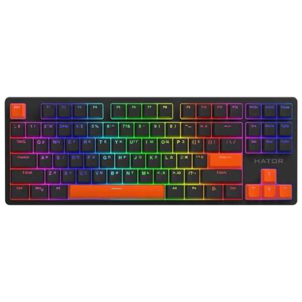 Аксессуары для клавиатуры Hator Orange PBT Беспроводные/ Orange photo 2