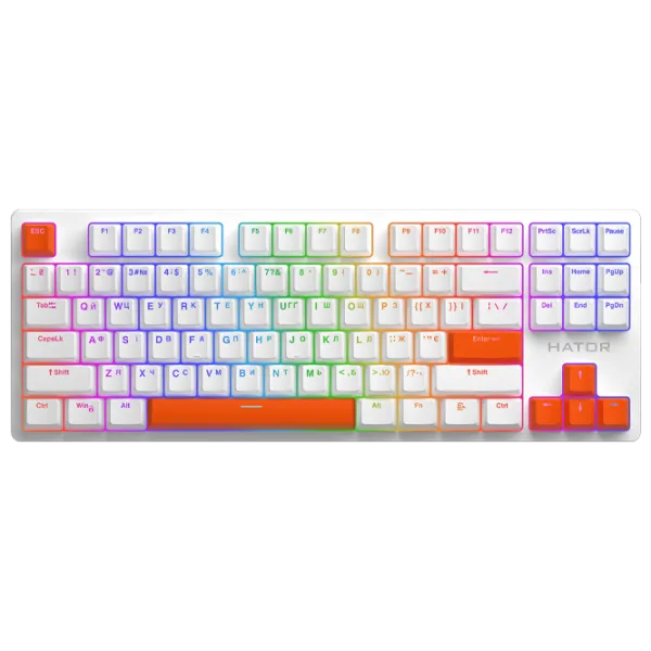 Аксессуары для клавиатуры Hator Orange PBT Беспроводные/ Orange photo 3