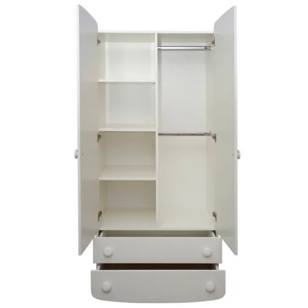 Шкаф Veres Monaco 85 x 51см x 188.5 / ДСП / White photo 2