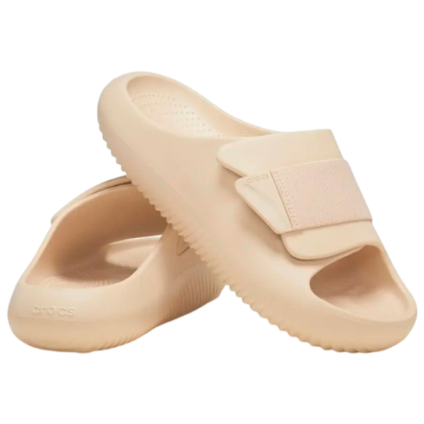 Saboți pentru femei Crocs Mellow Luxe Recovery Slide 36 - 37/ Beige photo 1