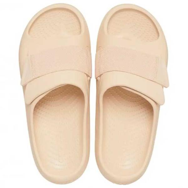 Saboți pentru femei Crocs Mellow Luxe Recovery Slide 36 - 37/ Beige photo 5