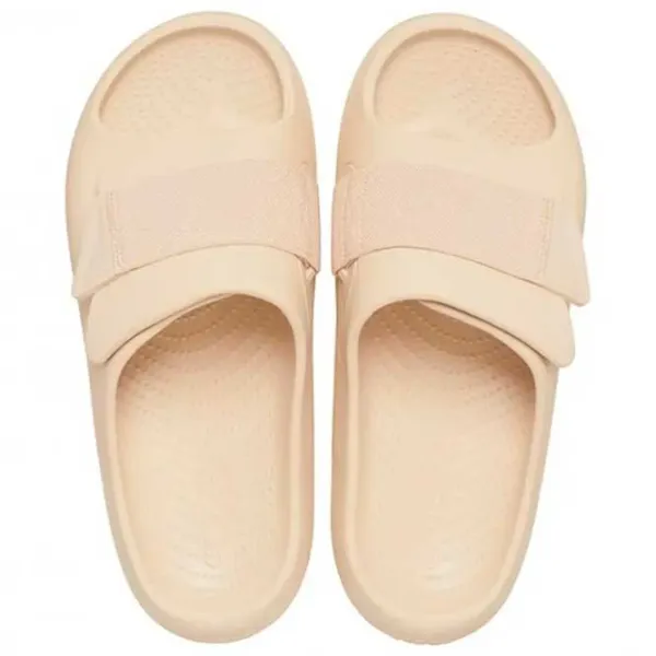 Saboți pentru femei Crocs Mellow Luxe Recovery Slide 41 - 42/ Beige photo 5