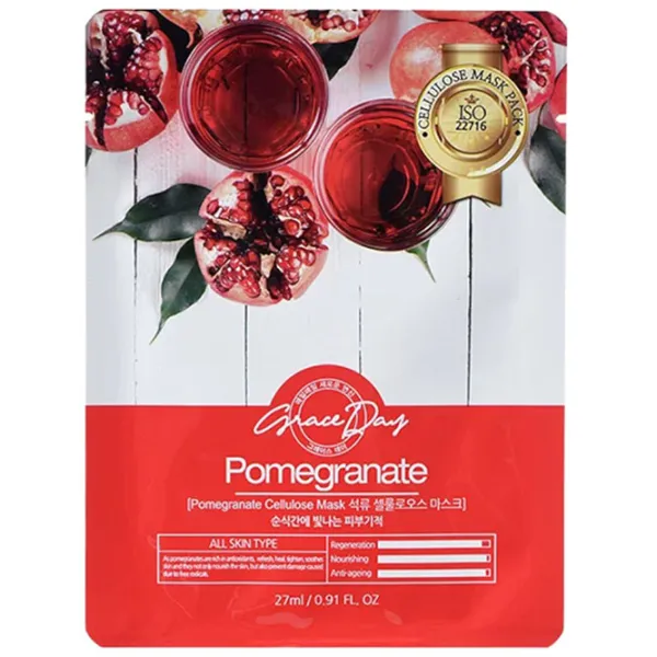 Mască pentru față Grace Day Pomegranate Mască/ Toate tipurile photo 1