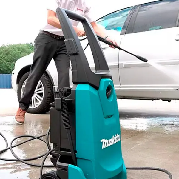 Maşină de curăţat cu presiune Makita HW1200 1800 W/ Blue photo 7