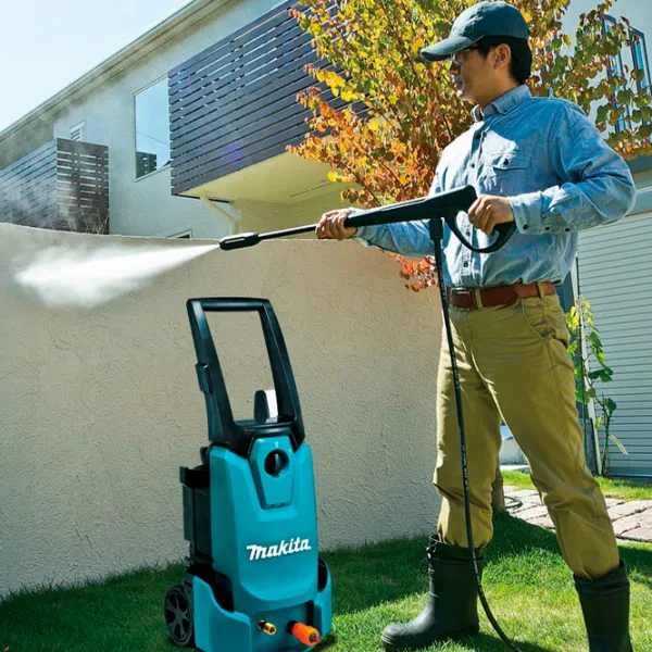 Maşină de curăţat cu presiune Makita HW1200 1800 W/ Blue photo 8