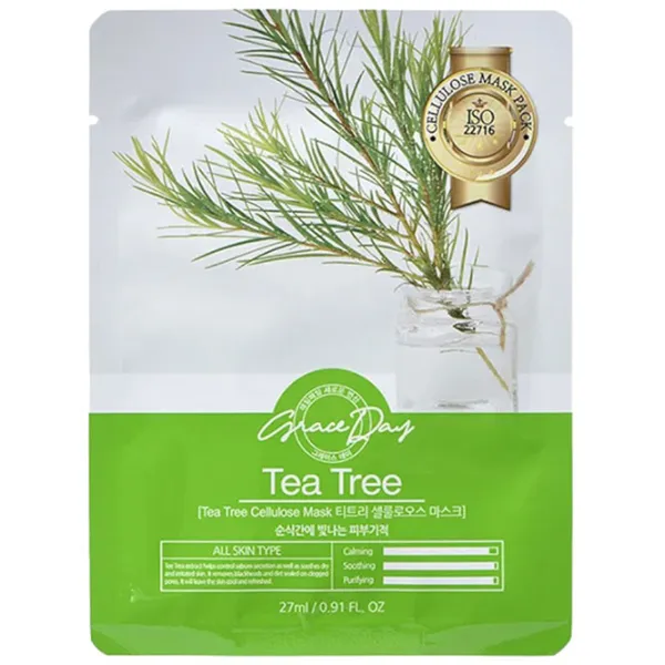 Медицинская маска Grace Day Tea tree Маска/ Все типы photo 1