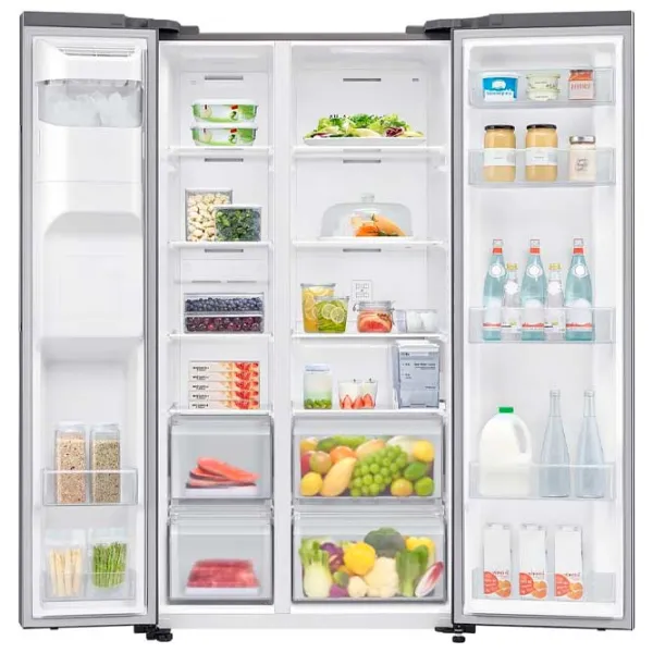 Frigider Samsung RS64DG5303S9UA Side by Side 617 l / 178 cm / Inox photo 2