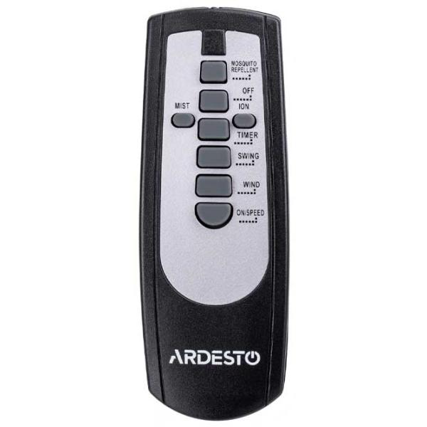 Ventilator Ardesto FNM-X2S 100 W / Axial / Black photo 5