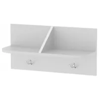 Вешалка KompaniT В-2 ЛДСП/ Нимфея Альба