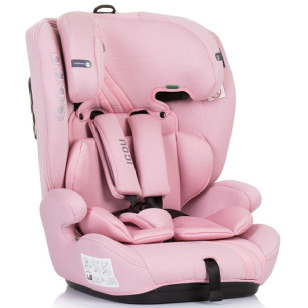 Детское автокресло Chipolino ISOFIX SAFY  15 месяцев - 12 месяцев / / Розовый photo 2