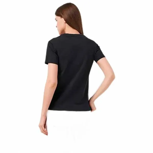 Tricou pentru femei Converse Cherry Star Chevron Infill Tee 100% bumbac/ Black photo 2