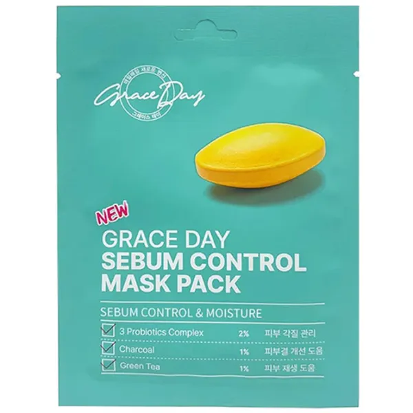 Медицинская маска Grace Day Sebum Control Маска/ Все типы photo 1