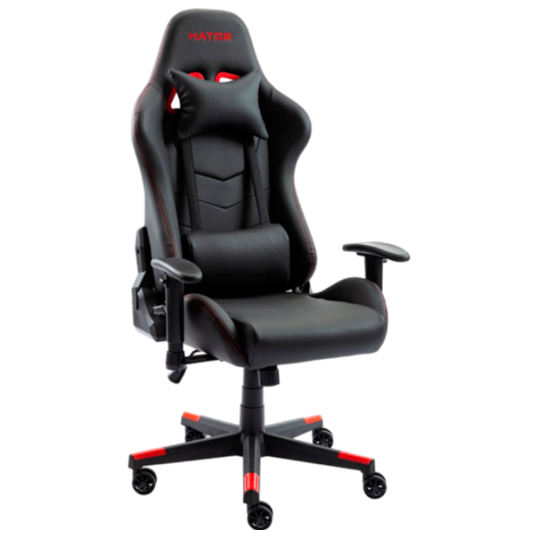 Scaun Gaming Hator Sport Light Red Black photo 1