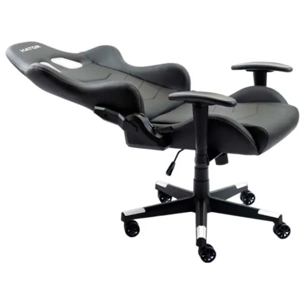 Scaun Gaming Hator Sport Light White Black photo 4