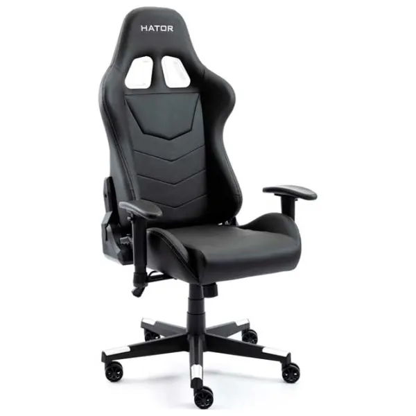 Scaun Gaming Hator Sport Light White Black photo 5