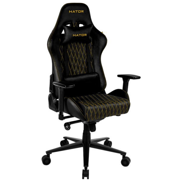 Игровое кресло Hator Darkside PRO Желтый Black photo 1