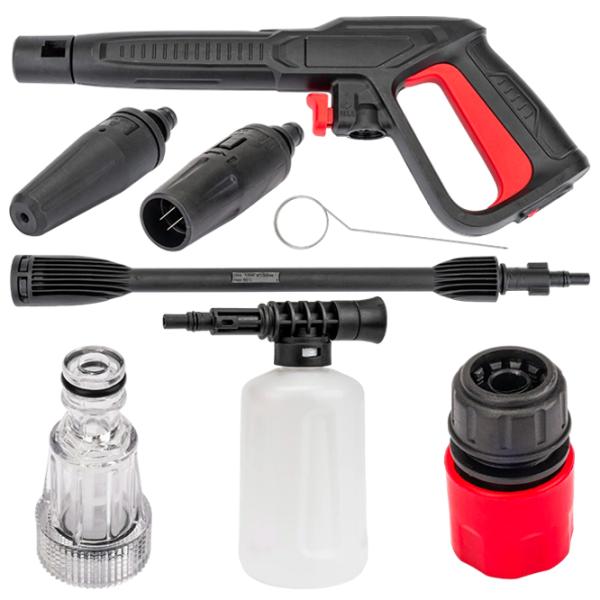 Мойка высокого давления Red Technic RTMC0028 1600 Вт/ Black photo 9