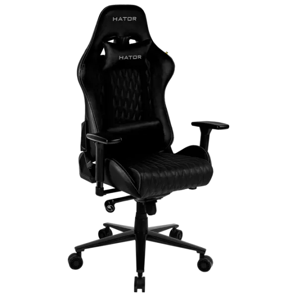 Scaun Gaming Hator Darkside PRO Black Black photo 1