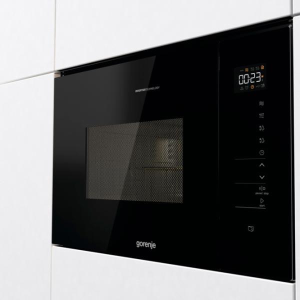 Cuptor cu microunde Gorenje BMI251SG3BG Încorporabil/ 900 W/ Black photo 4