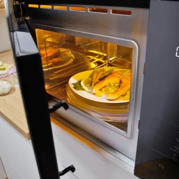 Cuptor cu microunde Gorenje BMI251SG3BG Încorporabil/ 900 W/ Black photo 10