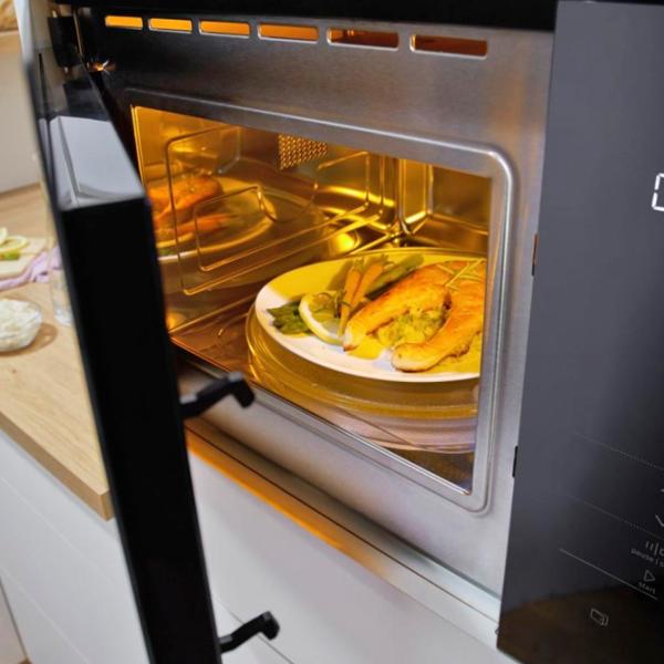 Cuptor cu microunde Gorenje BMI251SG3BG Încorporabil/ 900 W/ Black photo 10