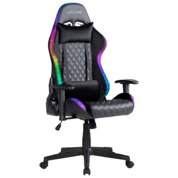 Scaun Gaming Hator Darkside Black photo 1