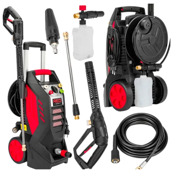 Maşină de curăţat cu presiune Red Technic RTMC0029 2500 W/ Black photo 12