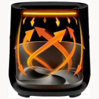 Friteuză-cuptor Philips HD9285/ 90 2000 W/ Black photo 4