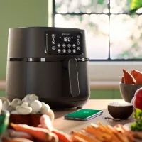 Friteuză-cuptor Philips HD9285/ 90 2000 W/ Black photo 6