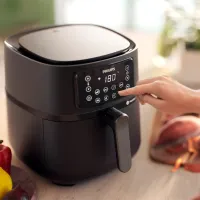 Friteuză-cuptor Philips HD9285/ 90 2000 W/ Black photo 7