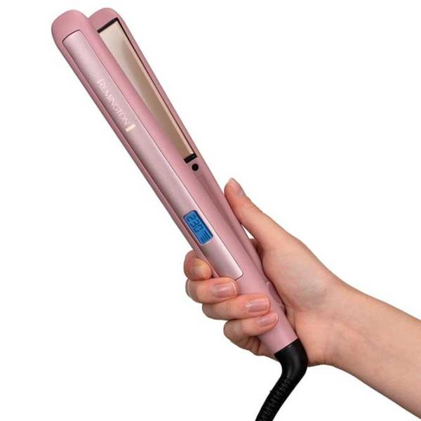 Placă de îndreptat părul Remington S5901 47 W/ Pink photo 2