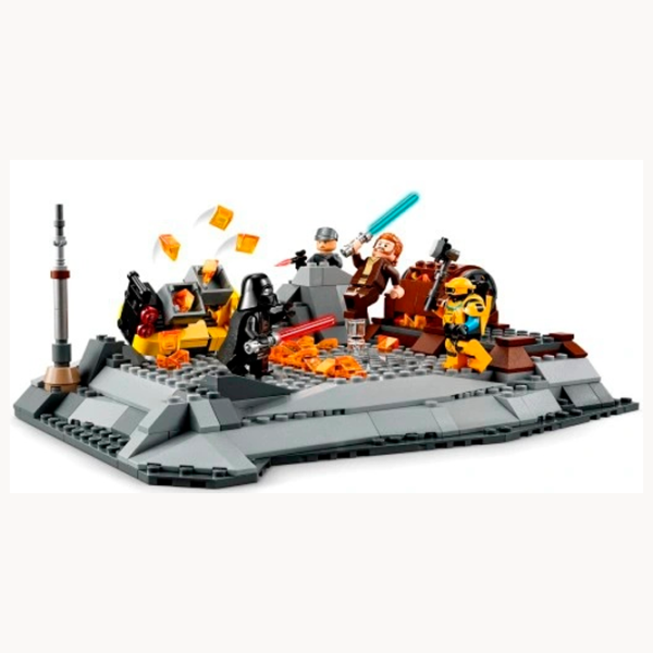 Constructor LEGO Obi-Wan Kenobi vs. Darth Vader Scenă din film/ Multicolor photo 2