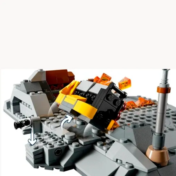 Constructor LEGO Obi-Wan Kenobi vs. Darth Vader Scenă din film/ Multicolor photo 5