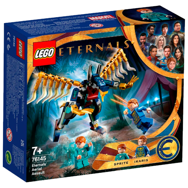 Constructor LEGO Eternals’ Aerial Assault Scenă din film/ Multicolor photo 1