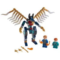 Constructor LEGO Eternals’ Aerial Assault Scenă din film/ Multicolor photo 2