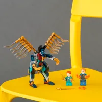 Constructor LEGO Eternals’ Aerial Assault Scenă din film/ Multicolor photo 9