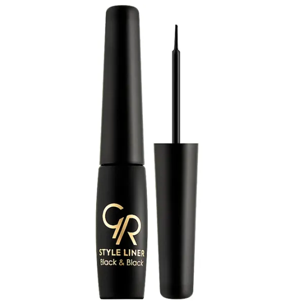 Подводка для глаз Golden Rose gr05-12-07 6.5 мл/ Black photo 1 Подводка для глаз Golden Rose gr05-12-07 6.5 мл/ Black photo 1