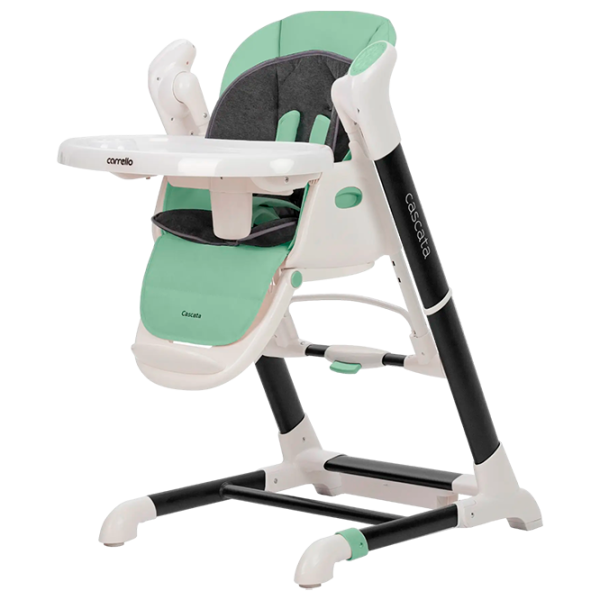 Стульчик для кормления Carrello Cascata (CRL-10303/1) / 0 месяцев / Tropical Green  photo 1 Стульчик для кормления Carrello Cascata (CRL-10303/1) / 0 месяцев / Tropical Green  photo 1