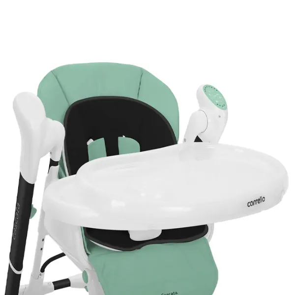 Стульчик для кормления Carrello Cascata (CRL-10303/1) / 0 месяцев / Tropical Green  photo 5 Стульчик для кормления Carrello Cascata (CRL-10303/1) / 0 месяцев / Tropical Green  photo 5
