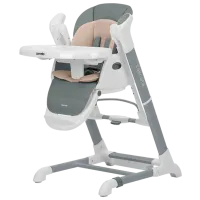 Стульчик для кормления Carrello Cascata (CRL-10303/1) / 0 месяцев / Space Grey 