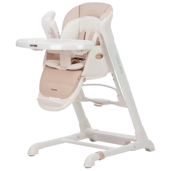 Scaun de masă Carrello Cascata (CRL-10303/1) / 0 luni / Crem Beige  photo 1 Scaun de masă Carrello Cascata (CRL-10303/1) / 0 luni / Crem Beige  photo 1