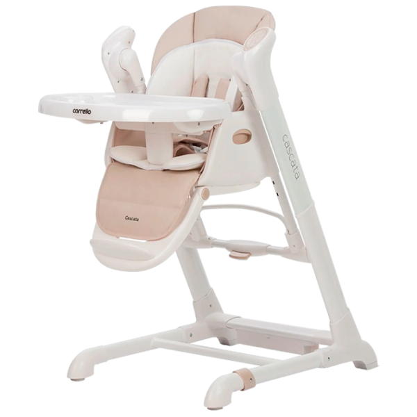 Scaun de masă Carrello Cascata (CRL-10303/1) / 0 luni / Crem Beige  photo 1 Scaun de masă Carrello Cascata (CRL-10303/1) / 0 luni / Crem Beige  photo 1